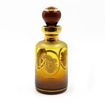 Dubai fancy 200ml essential oil bottle attar glass perfume bottle wholesale